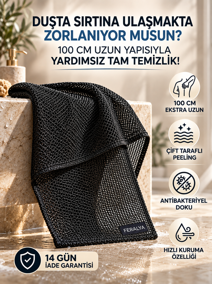 FERALYA Peeling Duş Kesesi