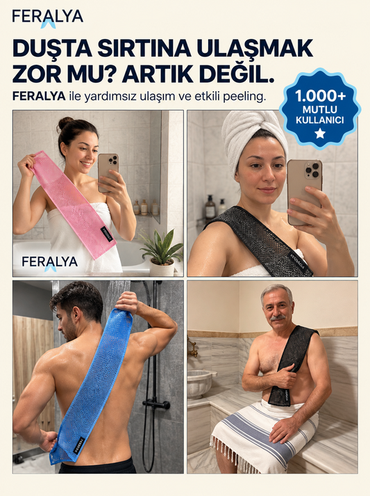 FERALYA Peeling Duş Kesesi