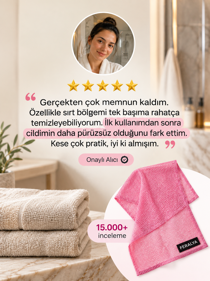 FERALYA Peeling Duş Kesesi