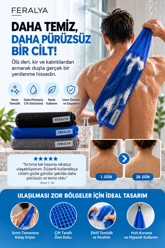 FERALYA Peeling Duş Kesesi